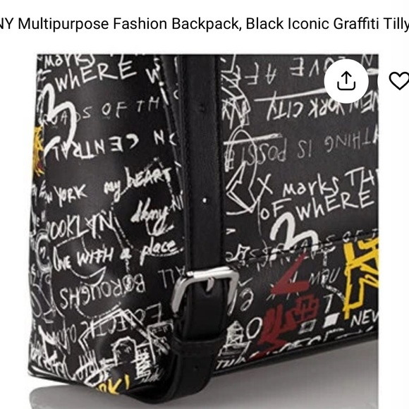 DKNY
Tilly Backpack Black Graffiti - Picture 7 of 10